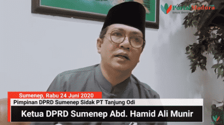 Pasca Ditutup, Pimpinan DPRD Sumenep Sidak PT Tanjung Odi