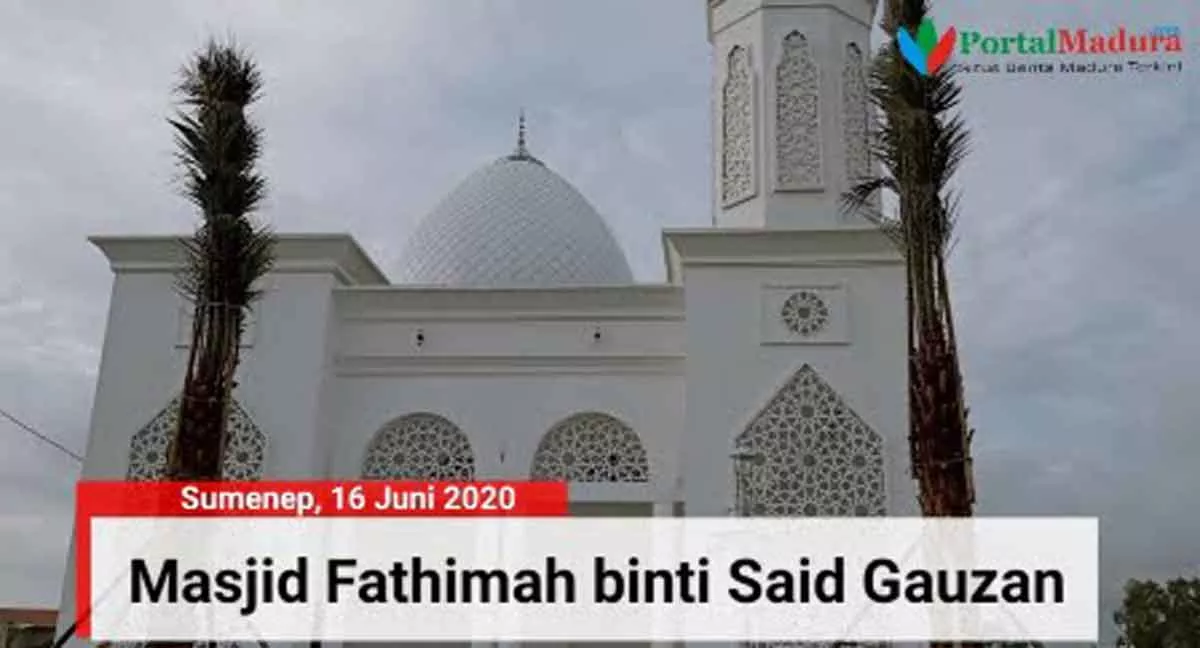 Masjid Fathimah Binti Said Gauzan Jadi ‘Magnet’ Bagi Kaum Milenial Sumenep