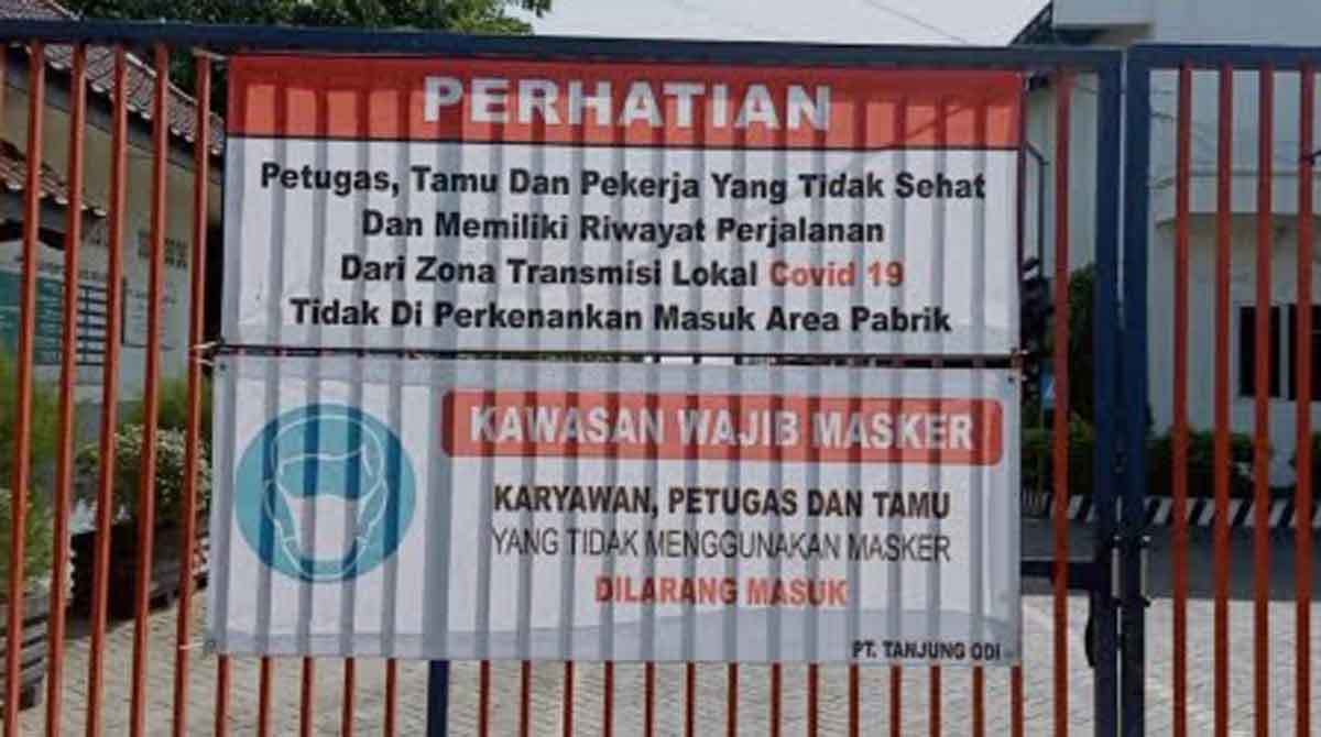 dok. Pintu masuk PT Tanjung Odi Sumenep (@portalmadura.com)