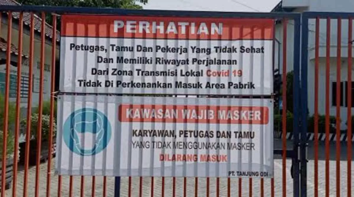 dok. Pintu masuk PT Tanjung Odi Sumenep (@portalmadura.com)