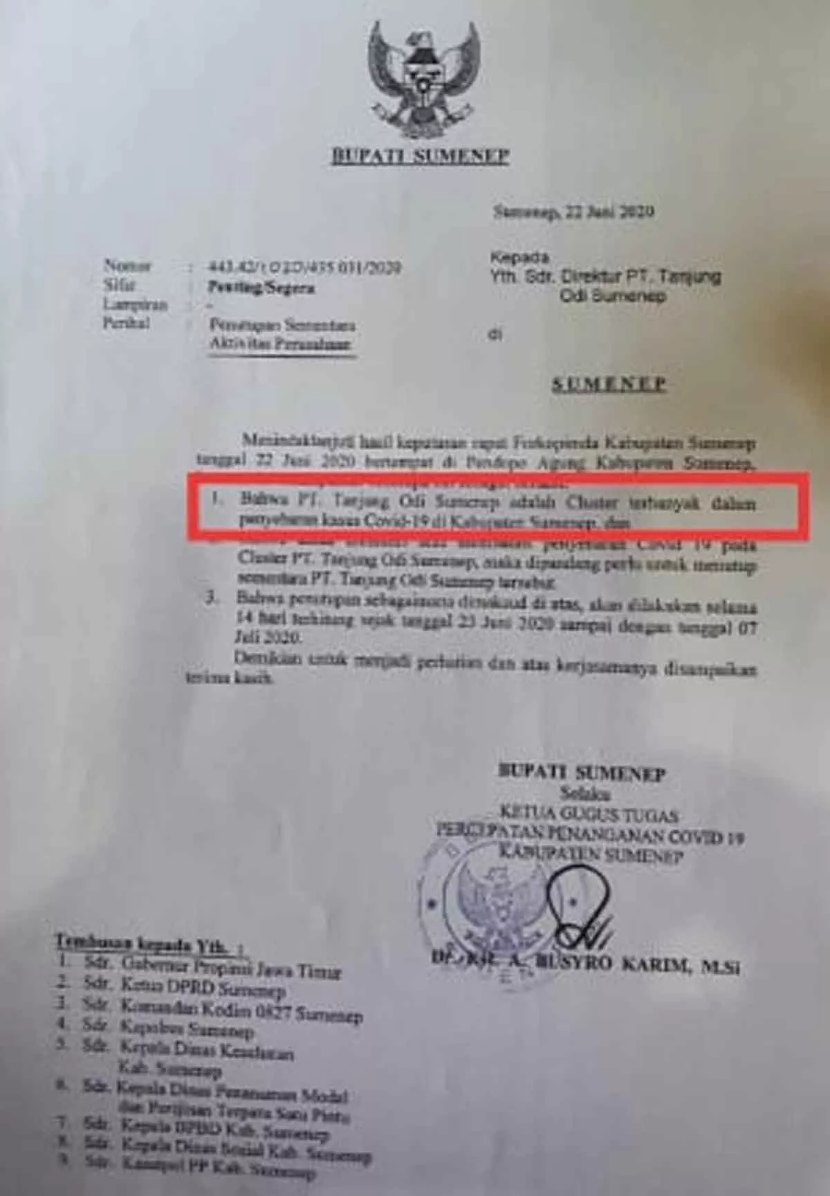 Bertambah Lagi, Virus Corona Ancam Meluas Di Sumenep, Ini Penyumbang Klaster Terbesar - Portalmadura.com Bertambah Lagi, Virus Corona Ancam Meluas di Sumenep, Ini Penyumbang Klaster Terbesar
