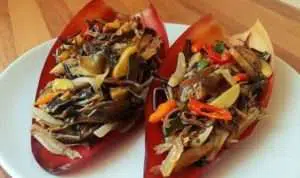 Resep Tumis Jantung Pisang Pedas Gurih
