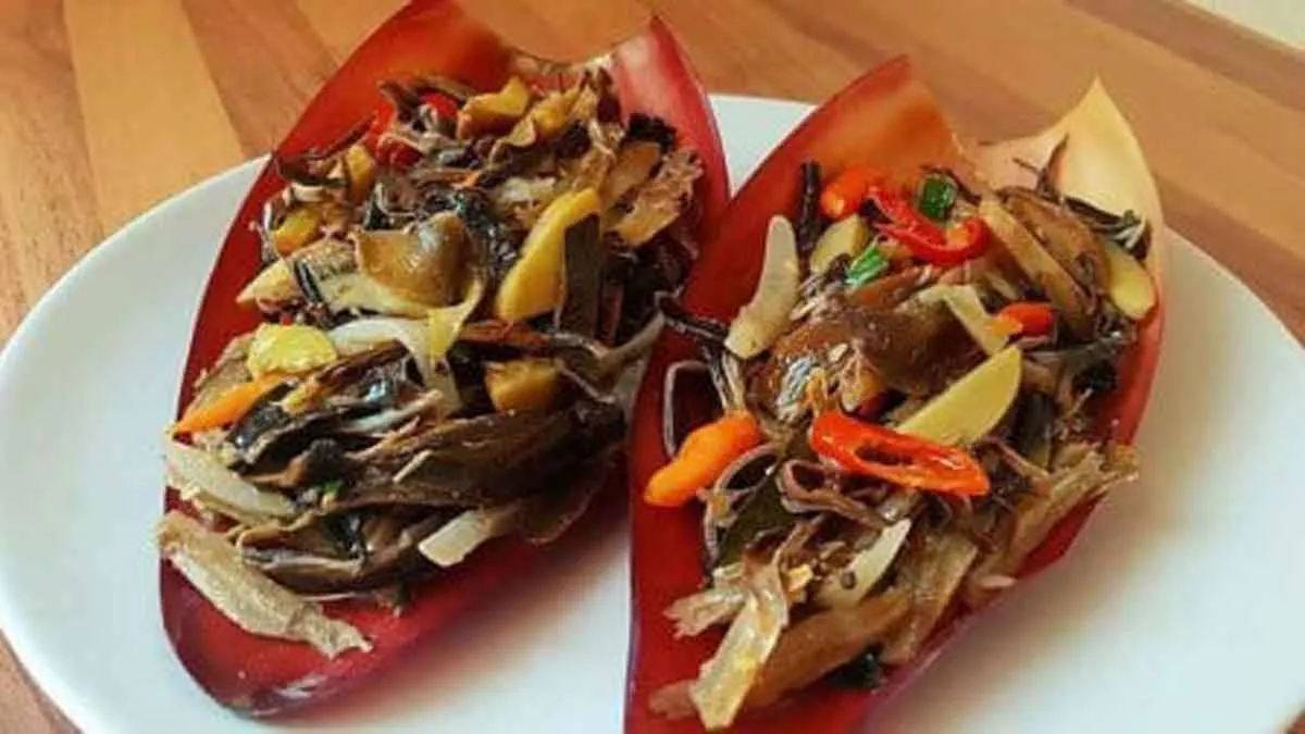 Resep Tumis Jantung Pisang Pedas Gurih