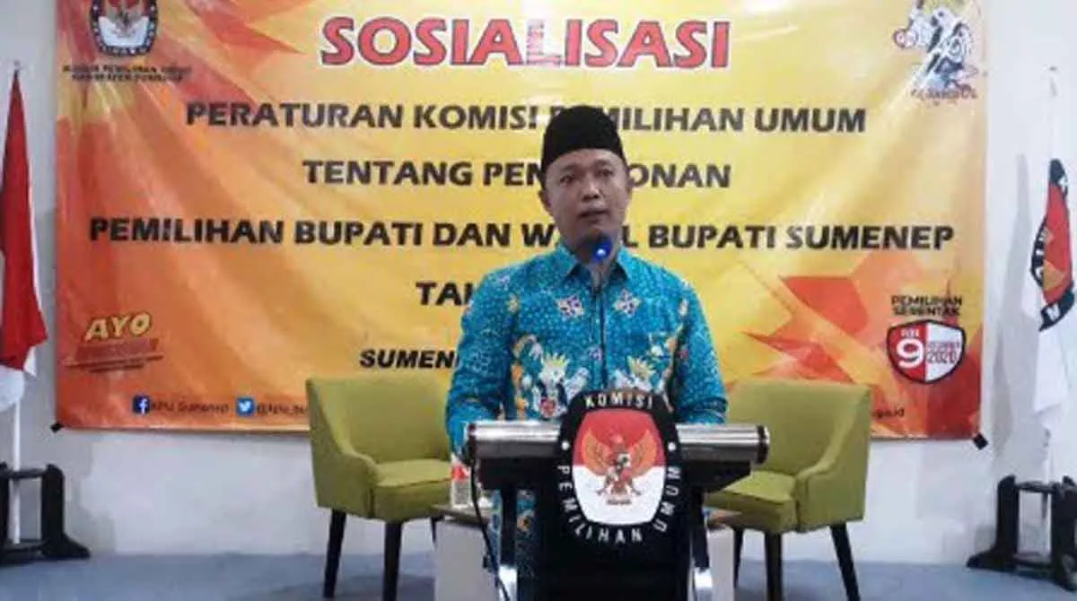 KPU Sumenep Sosialisasi Tahapan Pencalonan Bupati dan Wakil Bupati pada Pilkada Serentak 2020