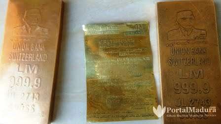 Pemulung Sumenep Temukan Tujuh Logam Diduga Emas Bergambar Soekarno