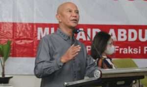 MH Said Abdullah, Anggota DPR RI Fraksi PDI Perjuangan Dapil Jatim XI (Madura) saat reses bersama ratusan Kepala Desa di Sumenep (@portalmadura.com)