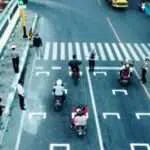 Marka Starting Grid ala MotoGP di Traffic Light Pintu Masuk Sumenep