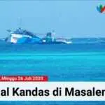Video Kapal Barang Tujuan Kaltim Kandas di Perairan Masalembu Sumenep