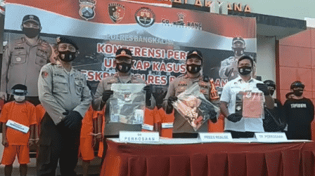 Polisi Ringkus 8 Tersangka Pemerkosaan Janda