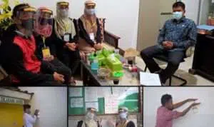 Cegah Covid-19, Mahasiswa UMM Bagikan Sabun Cuci Tangan ke Masjid Sampang