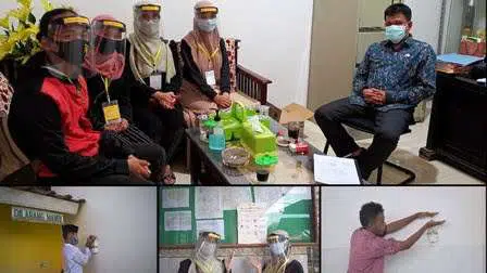 Cara Mahasiswa UMM Sadarkan Warga Sampang Soal Covid-19