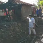 Kebakaran Kandang Sapi, Api Menjalar ke Rumah Warga Sumenep