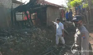 Kebakaran Kandang Sapi, Api Menjalar ke Rumah Warga Sumenep