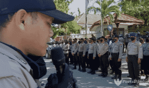 Jelang Aksi Penolakan RUU HIP, Polisi Kompak Baca Asmaul Husna