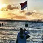 Nenek Moyang Himpass Berjuang Lewat Laut, Kini Upacara HUT RI di Pantai eKasoghi