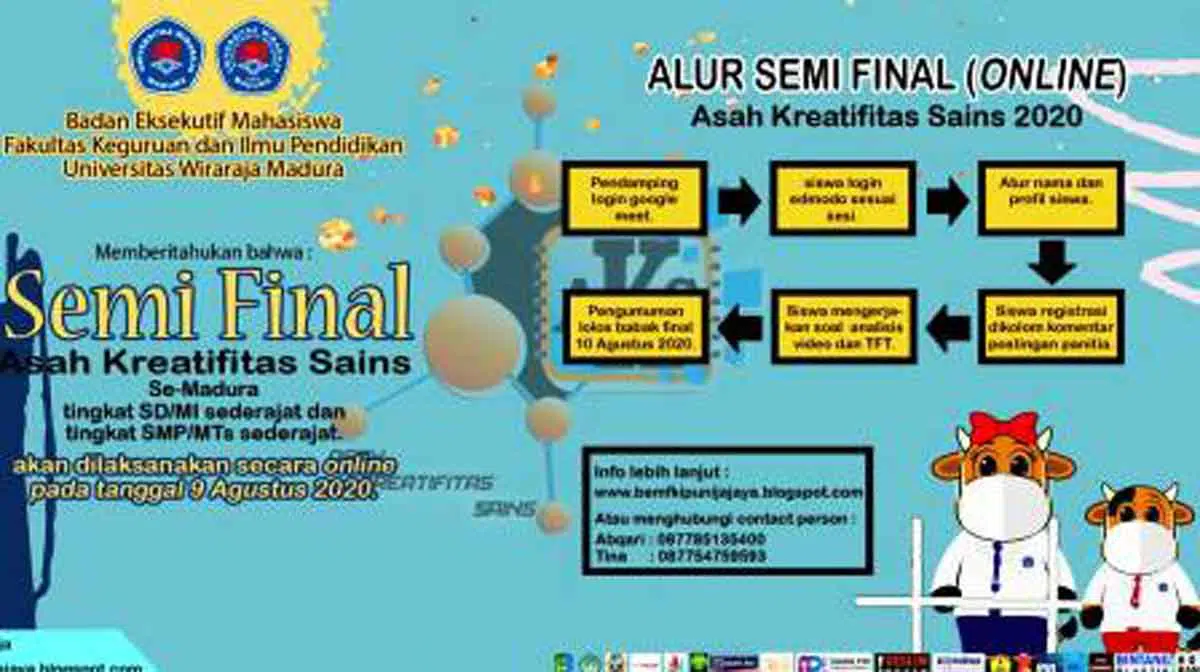 BEM FKIP Unija Gelar Semifinal AKS Online se-Madura
