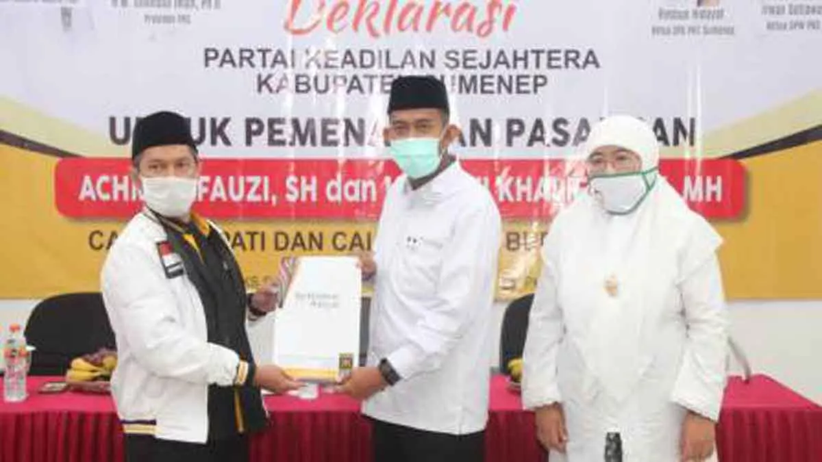 PKS Usung Achmad Fauzi-Dewi Khalifah di Pilkada Sumenep 2020