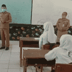 SD dan SMP Lakukan Uji Coba KBM Tatap Muka di Sampang