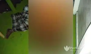 Kondisi korban berlumur darah saat ditemukan di dalam anjungan kapal (Ist)