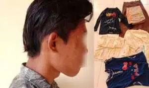 Pelaku pencabulan dan barang bukti (Humas Polres Sumenep)