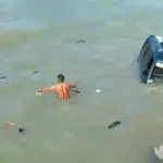 Kronologi Suzuki Carry Terjun ke Laut di Sampang Madura