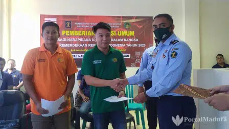 645 Napi Narkotika di Pamekasan Dapat Remisi Kemerdekaan