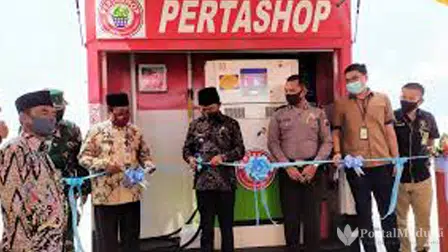 Wakil Bupati Pamekasan Resmikan Pertamina Shop di Kecamatan Galis