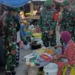 Petugas Gabungan Temukan Pedagang di Pasar Tradisional Tak Pakai Masker