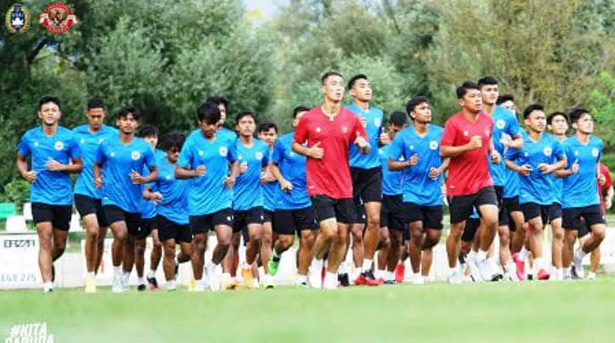 Timnas U-19 Langsung Jalani Latihan di Kroasia (@pssi)