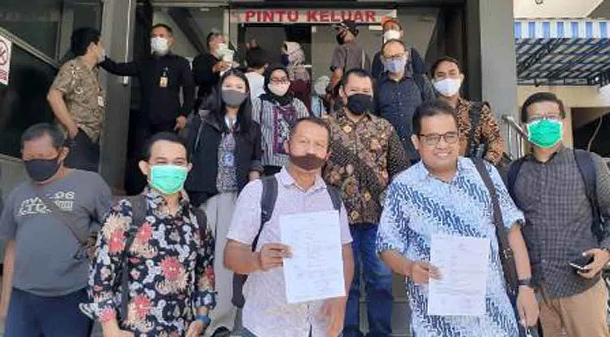 Tempo.co dan Tirto.id, dua media daring yang mengalami peretasan dan perusakan situsweb pada Jumat (21/8/2020) bersama-sama melapor ke Kepolisian Daerah Metropolitan Jakarta Raya pada pagi hari ini, Selasa (25/8/2020) sekitar pukul 09.00 WIB. (Ist)