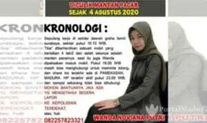 Wanda Noviana Putri yang viral di media sosial