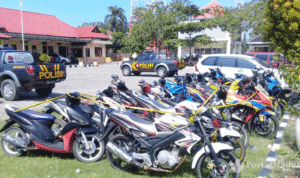 105 Unit Motor Diamankan Polres Sampang