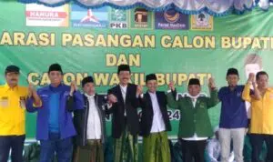 Enam Parpol Deklarasi Usung Gus Acing-Mas Kiai