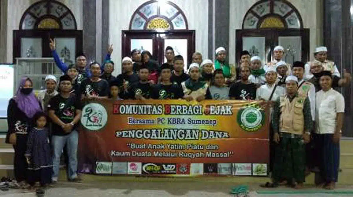 Sehat Jasmani dan Rohani, KBRA & KBJ Sumenep Gelar Rukiah Massal