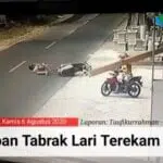 Viral Video Wanita Sumenep Jadi Korban Tabrak Lari Terekam CCTV