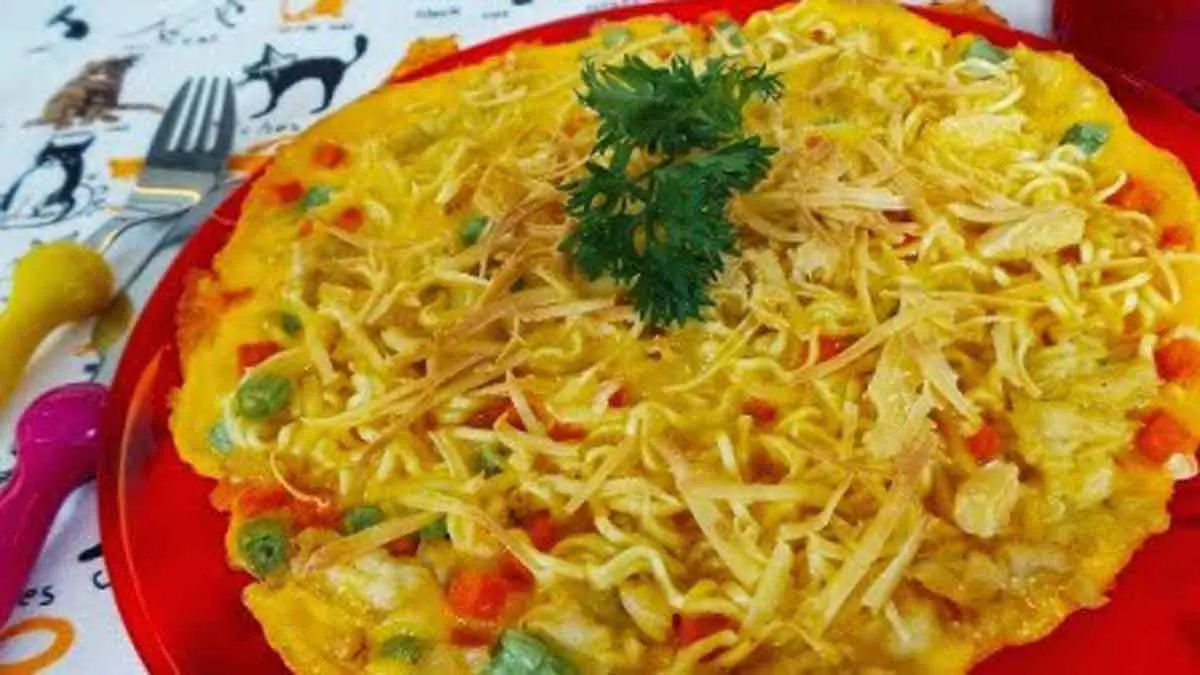 Resep Omelette Mie Instan Enak dan Lezat