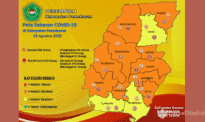 Covid-19, 10 Kecamatan di Pamekasan Status Beresiko Sedang