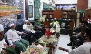 Kapolda Jawa Timur, Irjen Pol M. Fadil Imran di Ponpes Al-Amien Prenduan Sumenep (Foto. Taufikurrahman @portalmadura.com)
