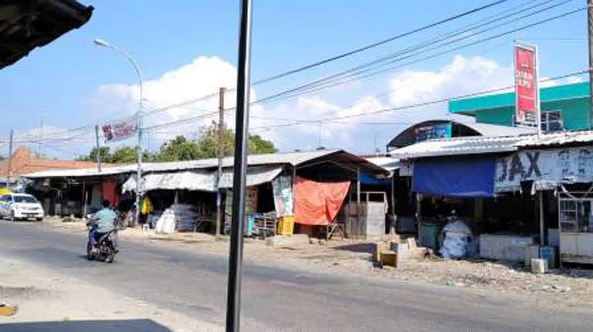 Kondisi Pasar Klampis Bangkalan (Foto M Saed @portalmadura.com)