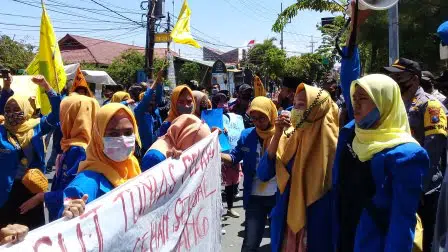 Kopri PMII Sampang Turun Jalan, Desak 6 Pelaku Pemerkosaan Bergilir Ditangkap