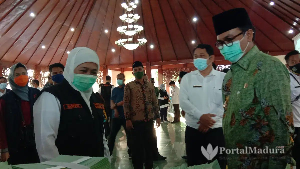Kinerja Bupati Pamekasan Diapresiasi Gubernur Khofifah
