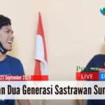 Sedang Live- Ocehan Dua Generasi Sastrawan Sumenep