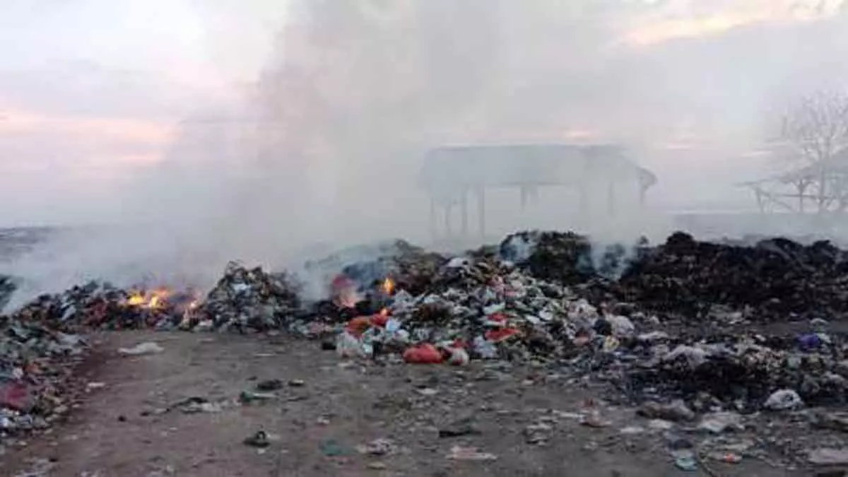 dok. TPA Desa Buluh yang disegel warga Bangkalan @portalmadura.com