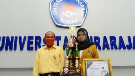 Nindya, Mahasiswi Unija Raih Juara 1 Nasional Lomba Pidato 12 Tahun KAI