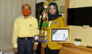 Nindya, Mahasiswi Unija Raih Juara 1 Nasional Lomba Pidato 12 Tahun KAI