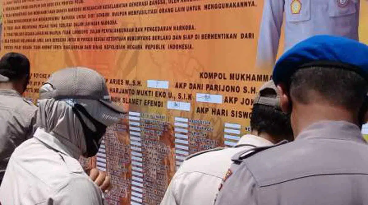 Deklarasi anti narkoba, Selasa(1/9/2020)