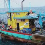 Kapal Ikan Berbendera Malaysia Ditangkap