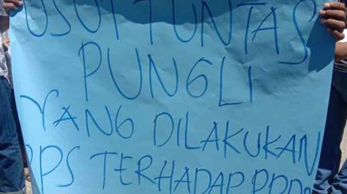 "Kompak" Demo KPU Sumenep, Ungkap Dugaan Kecurangan Coklit