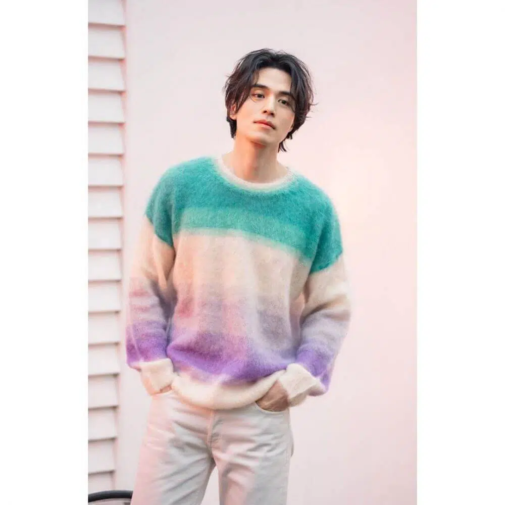 model rambut pria korea Curtain Haircut Lee Dong Wook