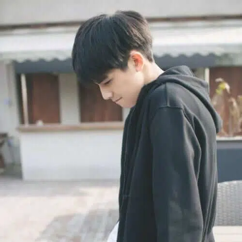 model rambut pria korea modern bowl cut